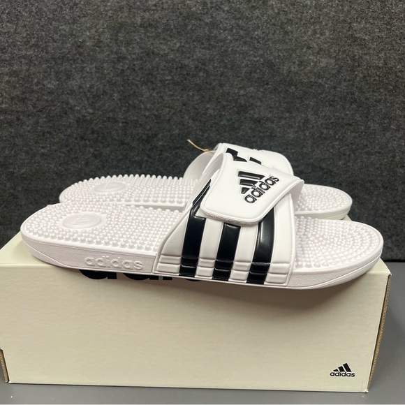 Adidas Adissage Mens Slides Size 17 - Picture 7 of 11
